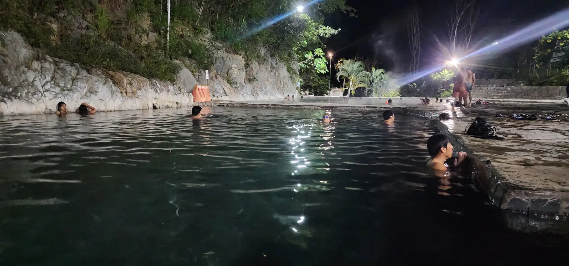 As termas de Cocalmayo, perto de Santa Teresa, uma parada favorita a caminho de Machu Picchu.