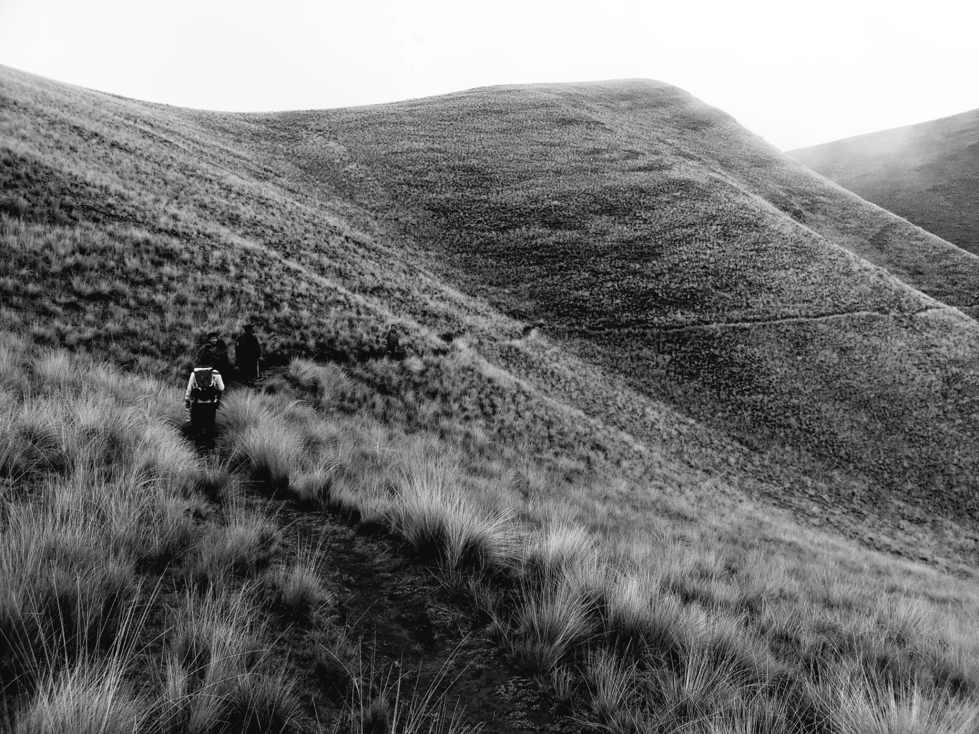 Huchuy Qosqo Full Day Trek from Cusco - Andean scenery along the route