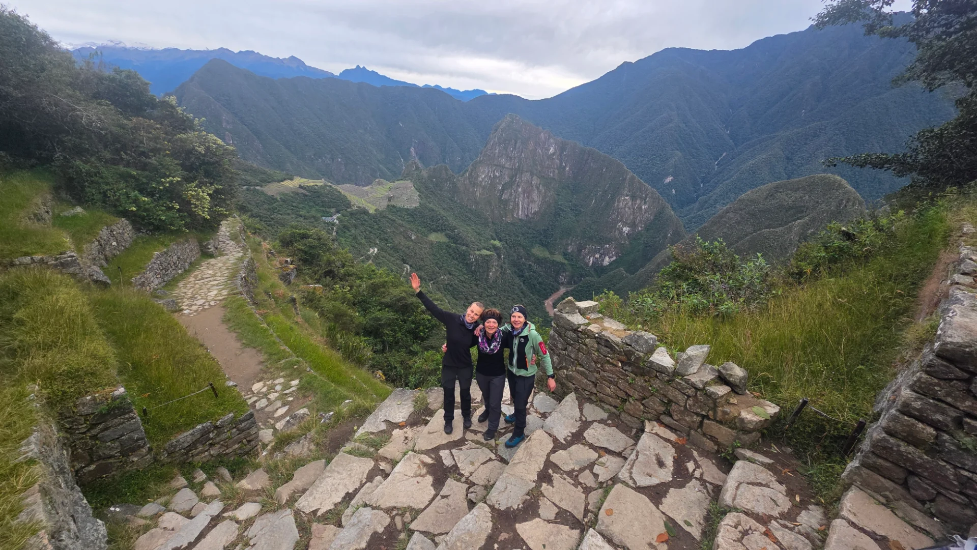 Short Inca Trail 2 Days / 1 Night to Machu Picchu - panorama in the Cusco region