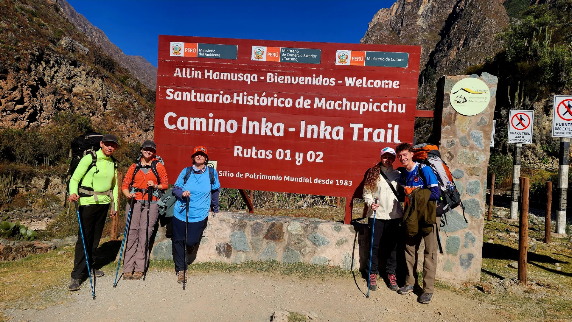 Salkantay and Inca Trail 5 Days - trail and mountain landscape, Cusco, Peru