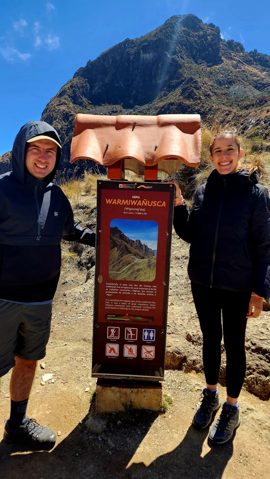 Classic Inca Trail 4 Days / 3 Nights to Machu Picchu - mountain views