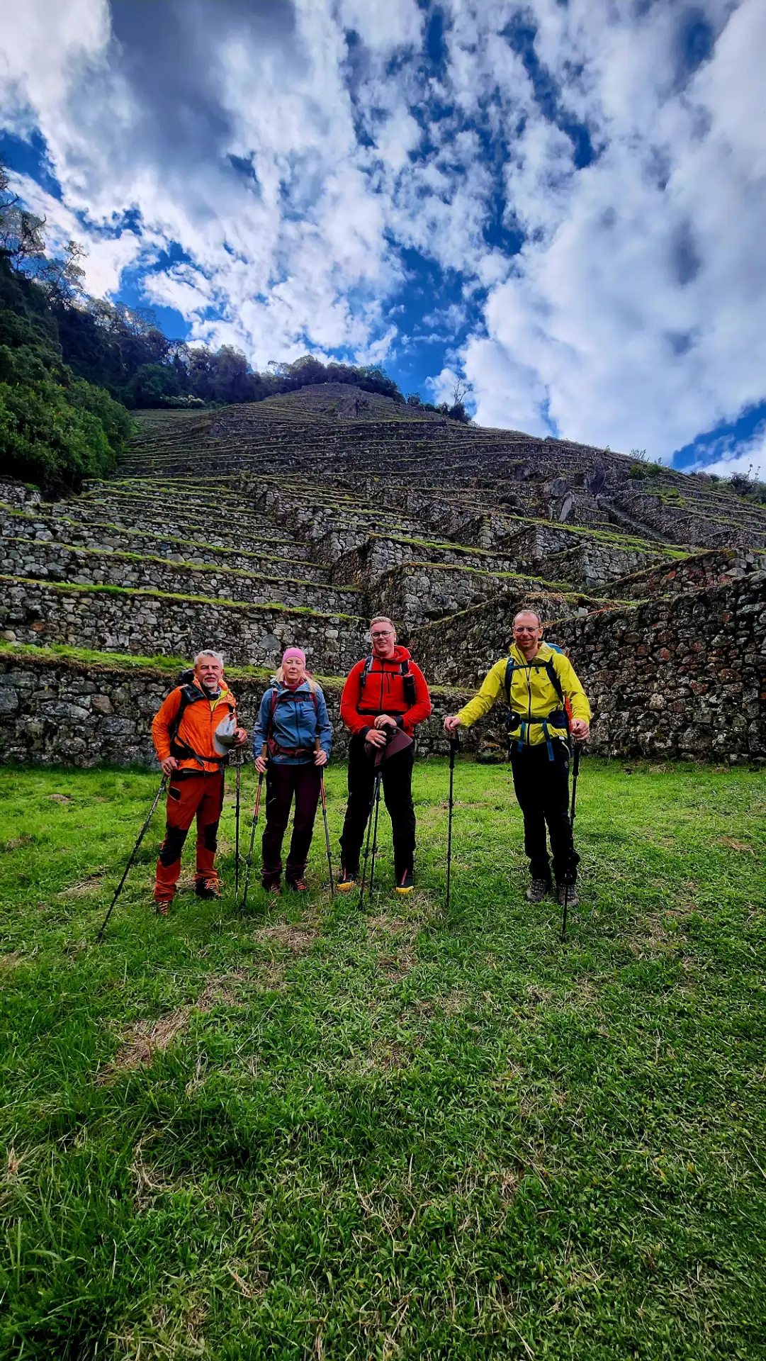 Stone stairways · cloud forest, Peru