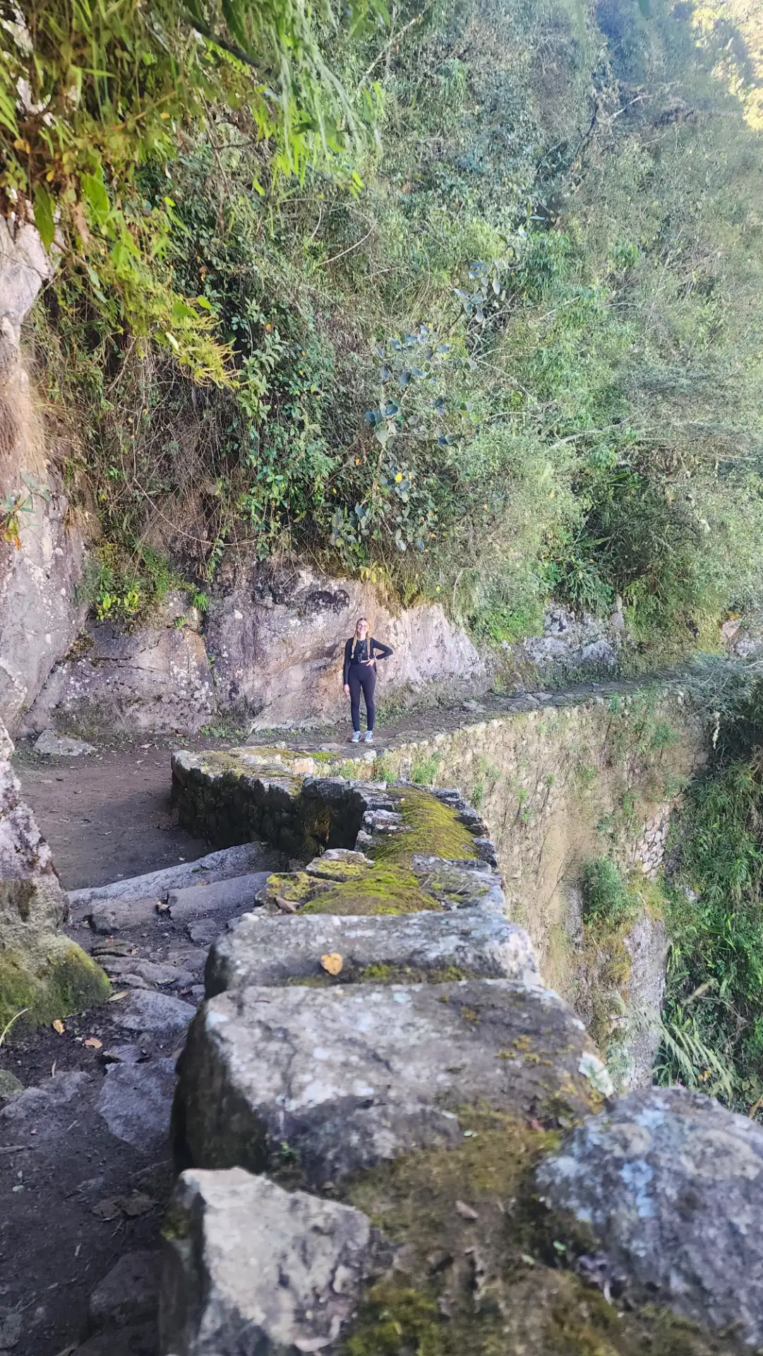 Clear dry-season skies over the citadel.