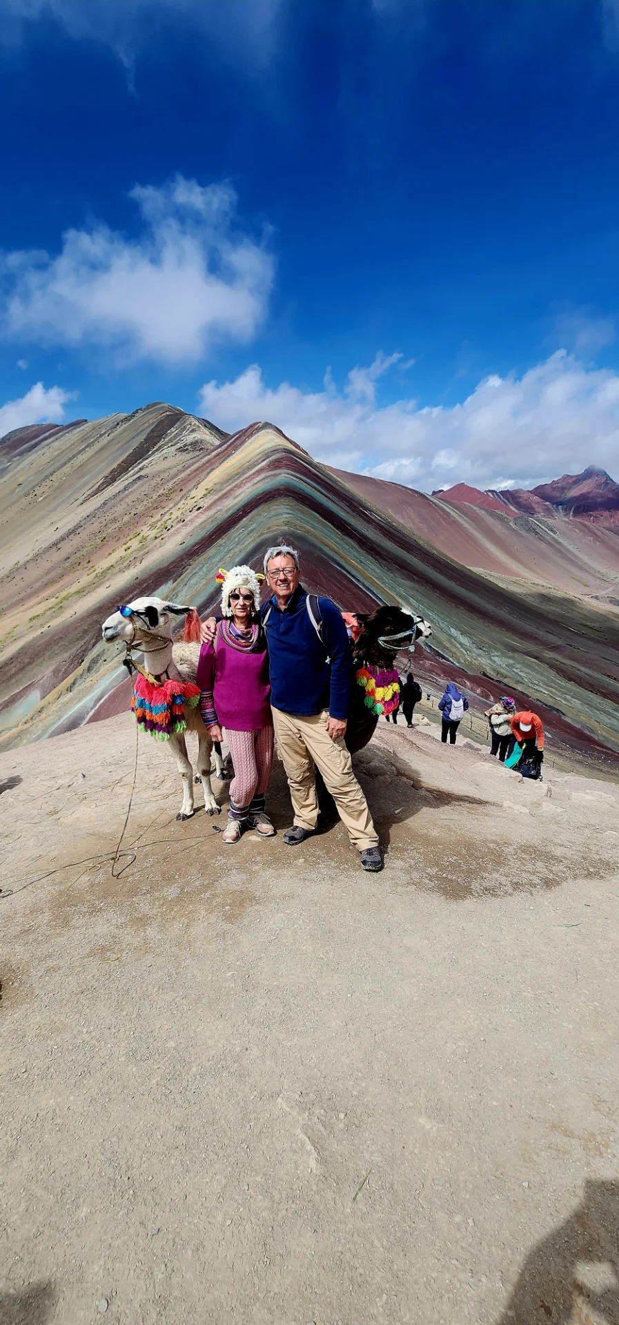 Ausangate and Rainbow Mountain 4 Days - on the tour route, Cusco, Peru