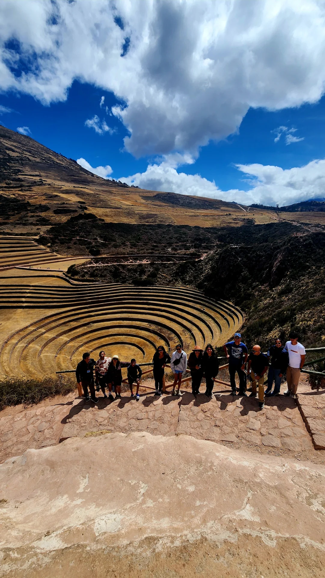 The circular terraces of Moray, in the Sacred Valley.